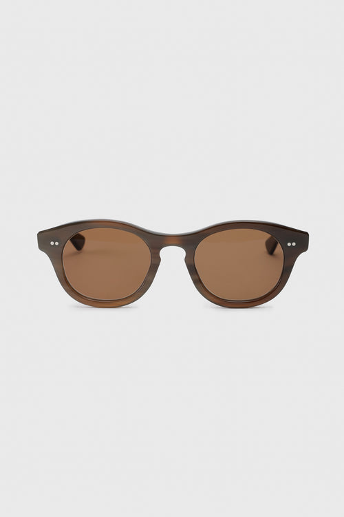 SCABAL X LUNETIER LUDOVIC HANDMADE SUNGLASSES FRINTON BROWN - Image 1
