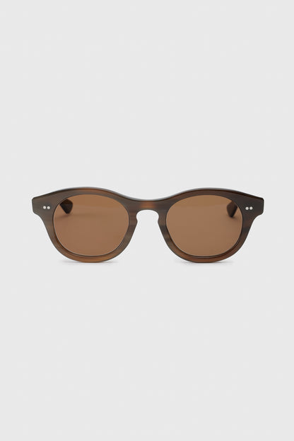SCABAL X LUNETIER LUDOVIC HANDMADE SUNGLASSES FRINTON BROWN - Image 1