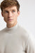 Off-White Evanton-Strickpullover mit Stehkragen aus Wolle und Kaschmir