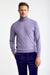 Telford-Strickpullover mit Rundhalsausschnitt aus Kaschmir und Seide in zartem Lavendel