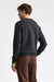 Pull à col rond Whitby en laine et cachemire mélangé anthracite