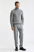Rauchmelierter Rollkragenpullover aus Wolle und Kaschmir, Modell „Banbury“