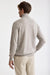 Beige-melierter Rollkragenpullover aus Wolle und Kaschmir „Drumberg“