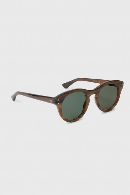 SCABAL X LUNETIER LUDOVIC HANDMADE SUNGLASSES CROMER BROWN - Image 2
