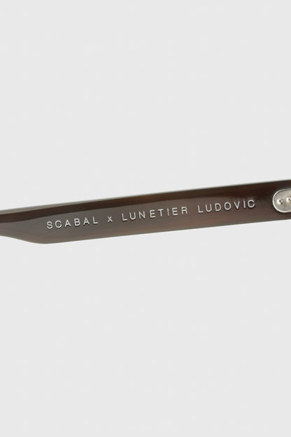 SCABAL X LUNETIER LUDOVIC HANDMADE SUNGLASSES FRINTON BLACK - Image 5