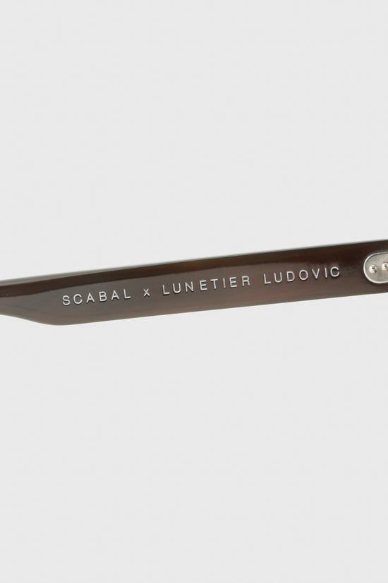 SCABAL X LUNETIER LUDOVIC HANDMADE SUNGLASSES FRINTON BLACK - Image 5