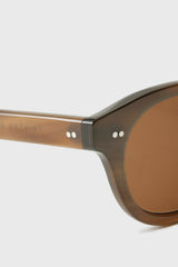 SCABAL X LUNETIER LUDOVIC HANDMADE SUNGLASSES FRINTON BROWN - Image 3