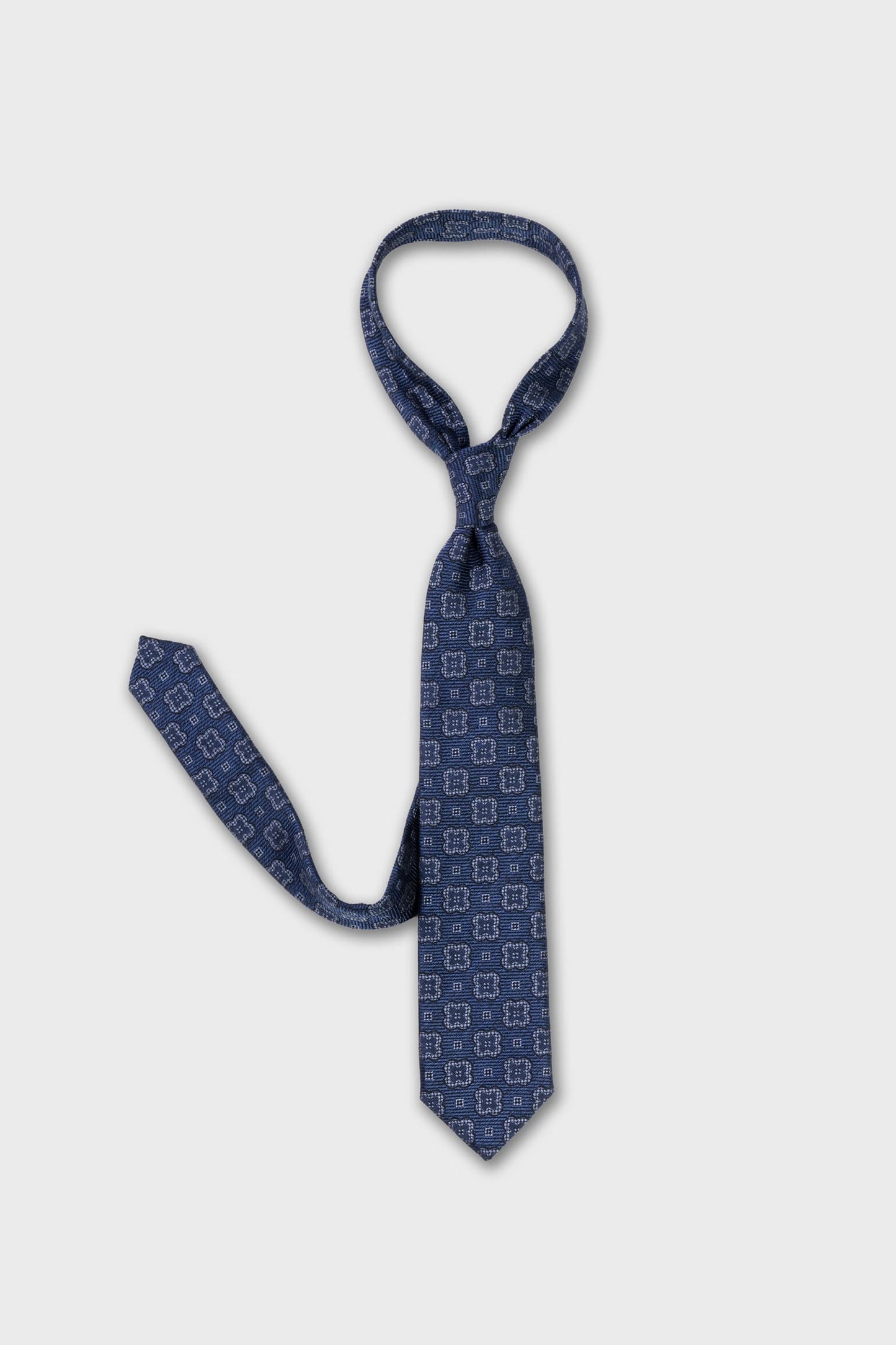 Cravate bleu 100% Soie Sélection 2 