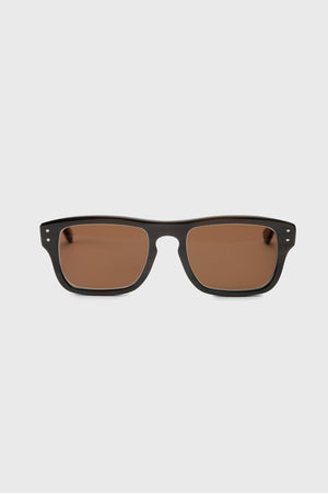 SCABAL X LUNETIER LUDOVIC HANDMADE SUNGLASSES SALCOMBE BROWN - Image 1