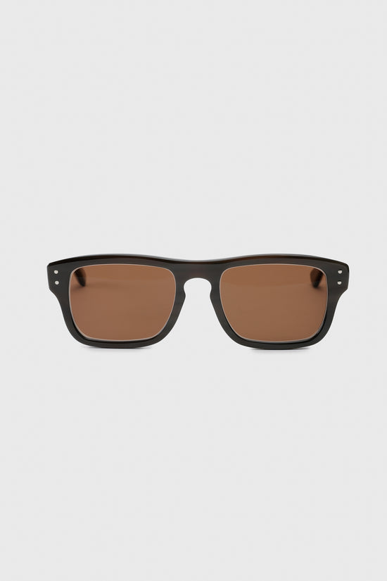 SCABAL X LUNETIER LUDOVIC HANDMADE SUNGLASSES SALCOMBE BROWN - Image 1