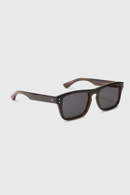 SCABAL X LUNETIER LUDOVIC HANDMADE SUNGLASSES SALCOMBE BLACK - Image 2