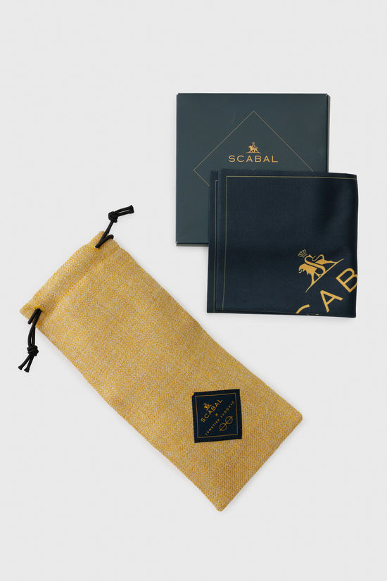 SCABAL X LUNETIER LUDOVIC HANDMADE SUNGLASSES TORQUAY BROWN - Image 8