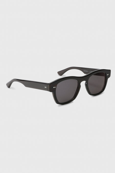 SCABAL X LUNETIER LUDOVIC HANDMADE SUNGLASSES TORQUAY BLACK Image 2