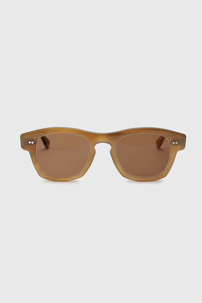 SCABAL X LUNETIER LUDOVIC HANDMADE SUNGLASSES TORQUAY BROWN - Image 1