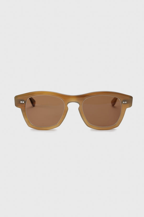 SCABAL X LUNETIER LUDOVIC HANDMADE SUNGLASSES TORQUAY BROWN - Image 1