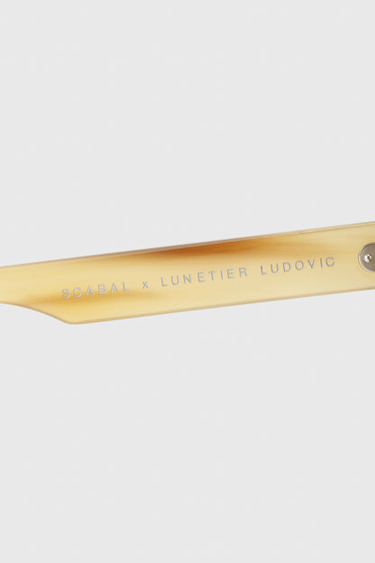 SCABAL X LUNETIER LUDOVIC HANDMADE SUNGLASSES TORQUAY BROWN - Image 4