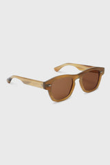 SCABAL X LUNETIER LUDOVIC HANDMADE SUNGLASSES TORQUAY BROWN - Image 2